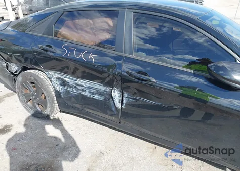 2021 Hyundai Elantra Sel z USA, uszkodzony, nr VIN 5NPLS4AG4MH019251